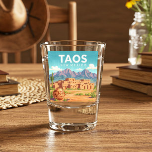 Copo De Shot Vintage Taos Novo México
