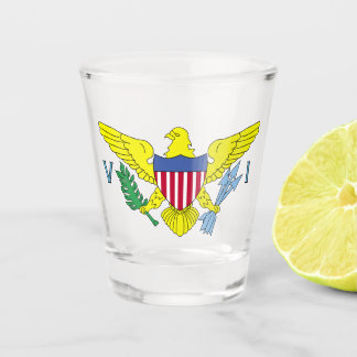 Copo De Shot Virgínia Islands Flag Shot Glass