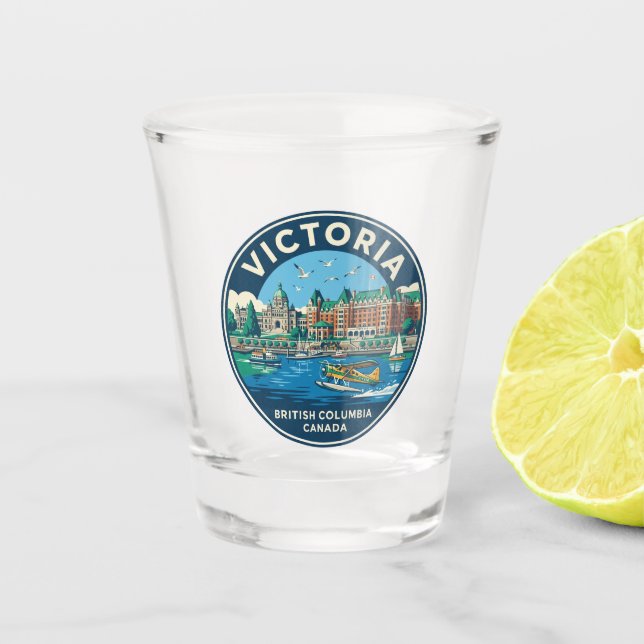 Copo De Shot Vitória Canadá (Frente)