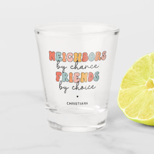 Copo De Shot Vizinhos Retroativos Personalizados por Amigos de