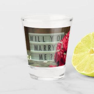 Copo De Shot Você Me Casado? Proposta de Casamento