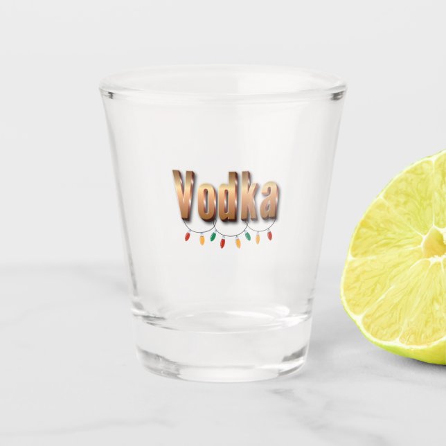 Copo De Shot Vodka (Frente)