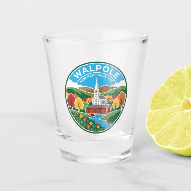 Copo De Shot Walpole EUA (Frente)