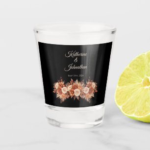 Copo De Shot "Watercolor Autumn Elegance Money/shot Dance"
