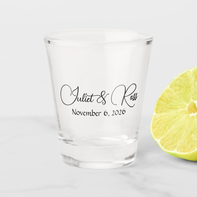 Copo De Shot Wedding Shot Glass (Frente)