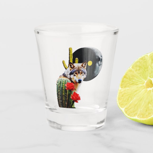 Copo De Shot Wolf16: (Frente)