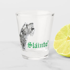 Copo De Shot Wolfhound Shot Glass Irlandês