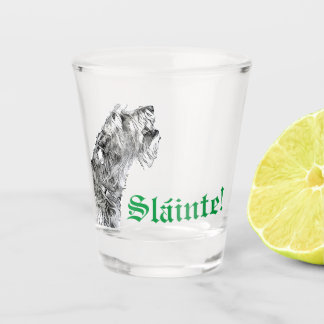 Copo De Shot Wolfhound Shot Glass Irlandês