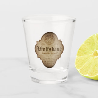 Copo De Shot Wolfsbane Werewolf Apothecary Halloween