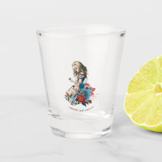 Copo De Shot Wonderland Curiouser Vintage Storybook Alice