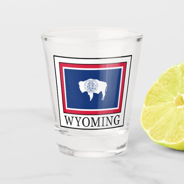 Copo De Shot Wyoming (Frente)