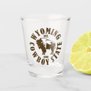 Copo De Shot Wyoming, Estado do Cowboy