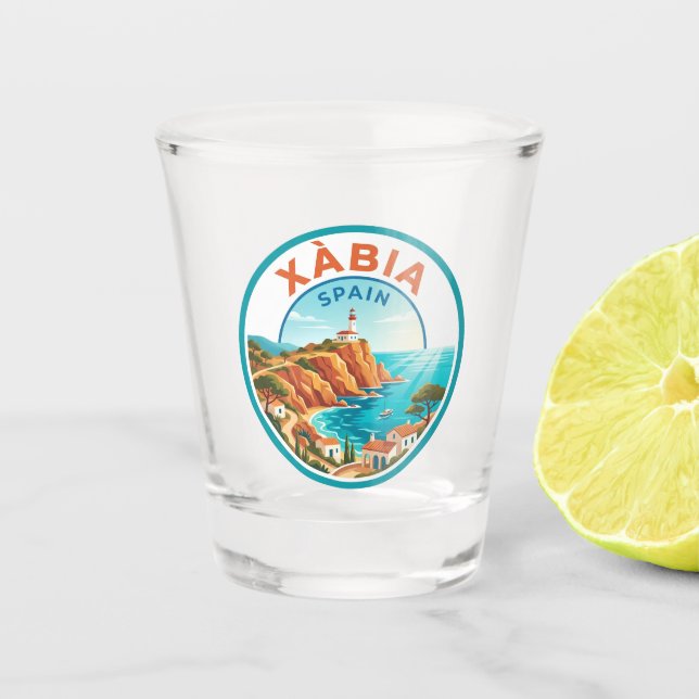 Copo De Shot Xàbia Espanha (Frente)