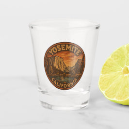 Copo De Shot Yosemite National Park California Shot Glass