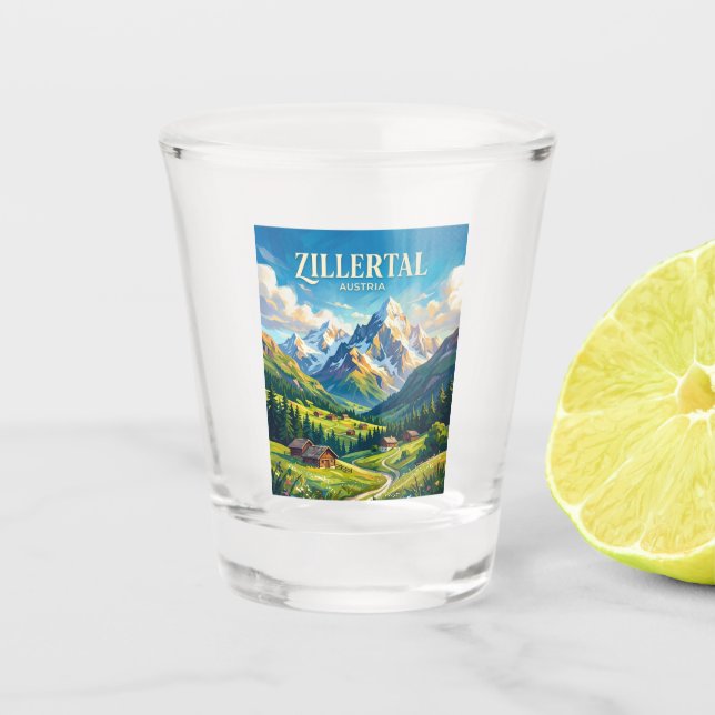 Copo De Shot Zillertal Áustria (Frente)