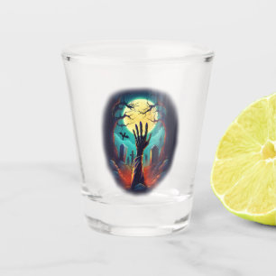 Copo De Shot Zombie Grave Horror