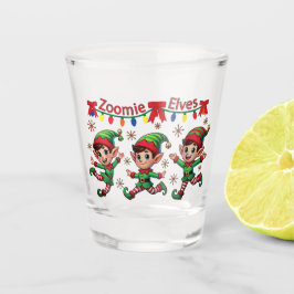 Copo De Shot Zoomie Elves Natal