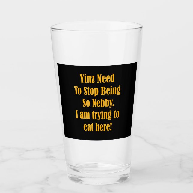 Copo de vidro (Frente)