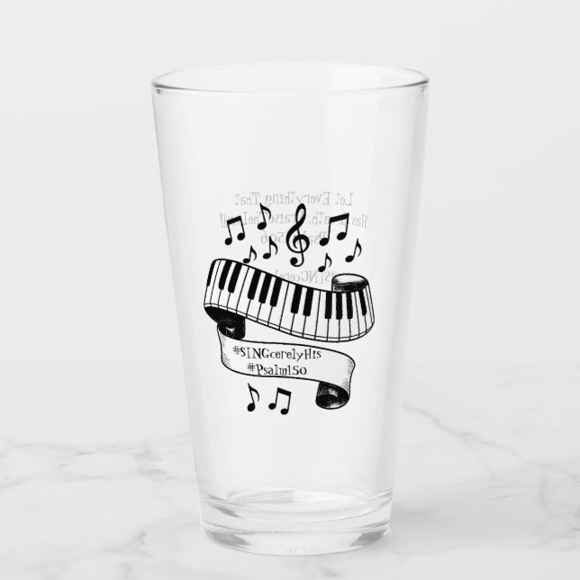 Copo de vidro (Frente)