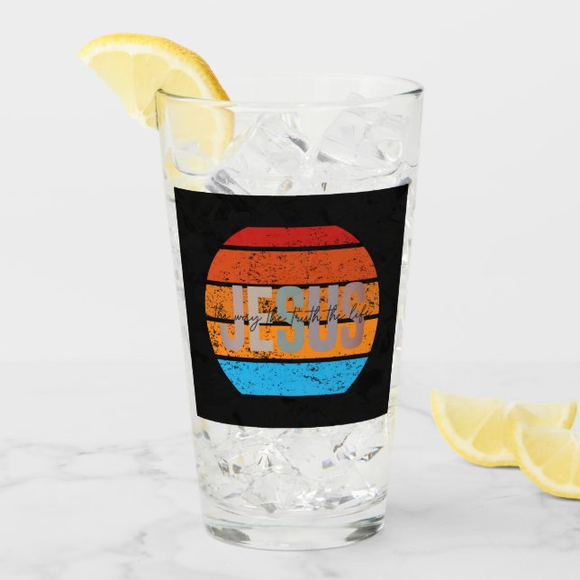 Copo de vidro (Gelo frontal)