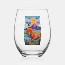 Copo de Vinho Colcha Mulheres de Valor