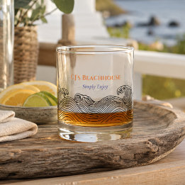 Copo de Whisky Personalizado da Casa de Praia