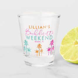 Copo para Shot de Árvore de Palma Colorida para Fi