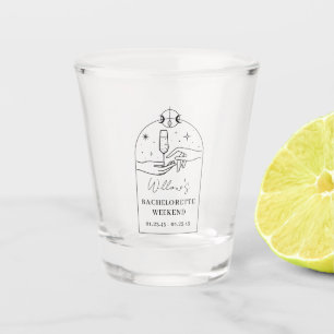 Copo para Shot de Despedida de Solteira com Carta 
