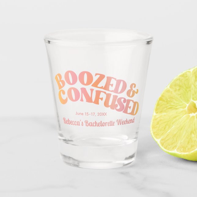 Copo para Shot de Despedida de Solteira Embriagada (Frente)