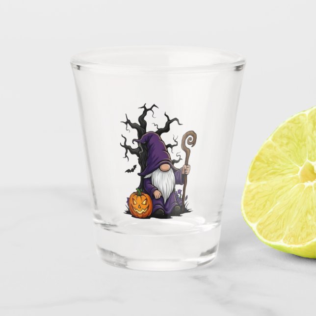 Copo para Shot de Gnome de Halloween (Frente)