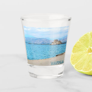 Copo para shot de lembrança de Nafplio Grécia