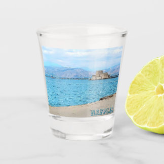 Copo para shot de lembrança de Nafplio Grécia