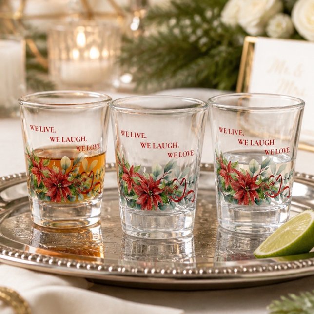 Copo para Shot de Presente de Casamento com Poinse (Criador carregado)