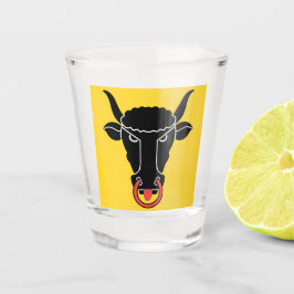 Copo para shot patriótico com a bandeira de Uri, S