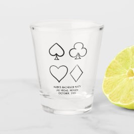 Copo Shot de Despedida de Solteiro Personalizado d