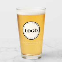 Copos de Cerveja Personalizados com Logotipo e Tex