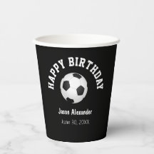 Copos de mesa para festa de aniversário com tema d