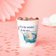 copos de papel de verão