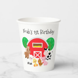 Copos de Papel para Festa de Aniversário com Tema