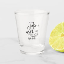 Copos de Shot com Legenda Copos de Vinho