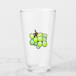 Copos de vidro com uvas