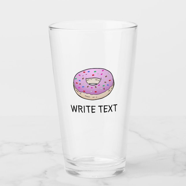 Copos de Vidro Donut (Frente)