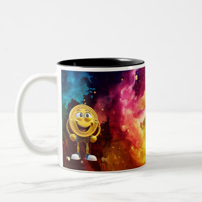 Copos e canecas. Sips Vibrantes: A Caneca Colorida (Esquerda)