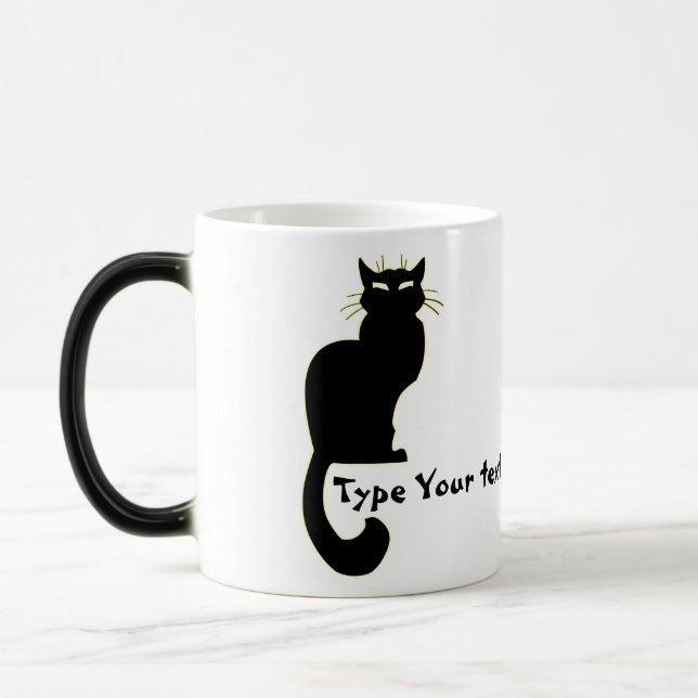 Copos personalizados do amante do gato da caneca (Esquerda)