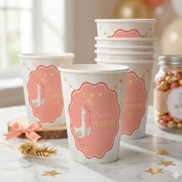 Copos Personalizados para Festa de 1º Aniversário 