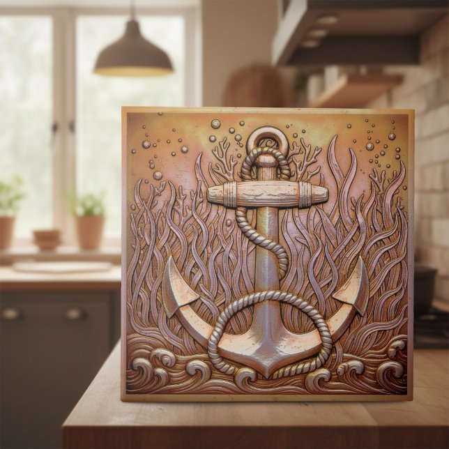 Copper Metallic Iridescent Anchor ID1223 (Criador carregado)