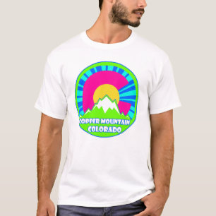 Copper Mountain Colorado, camisa do neon