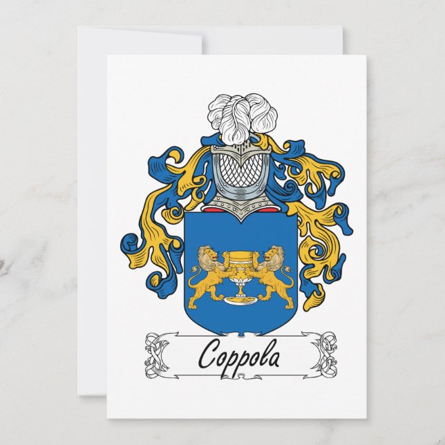 Coppola Family Crest (Frente)