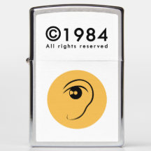 Copyright 1984 Zippo Lighter de SILVIEW
