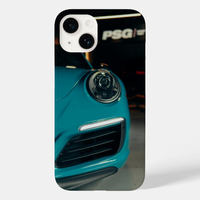 Coque de téléphone élégante avec design de voiture (Verso)
